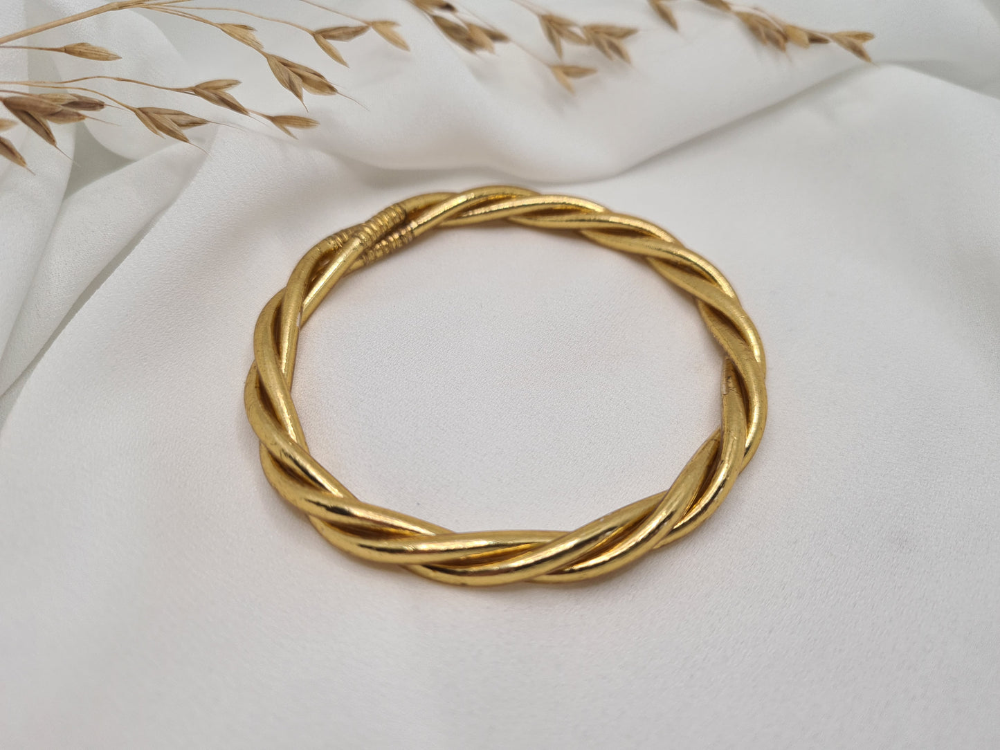 Bracelets bouddhistes - Torsadés Doré
