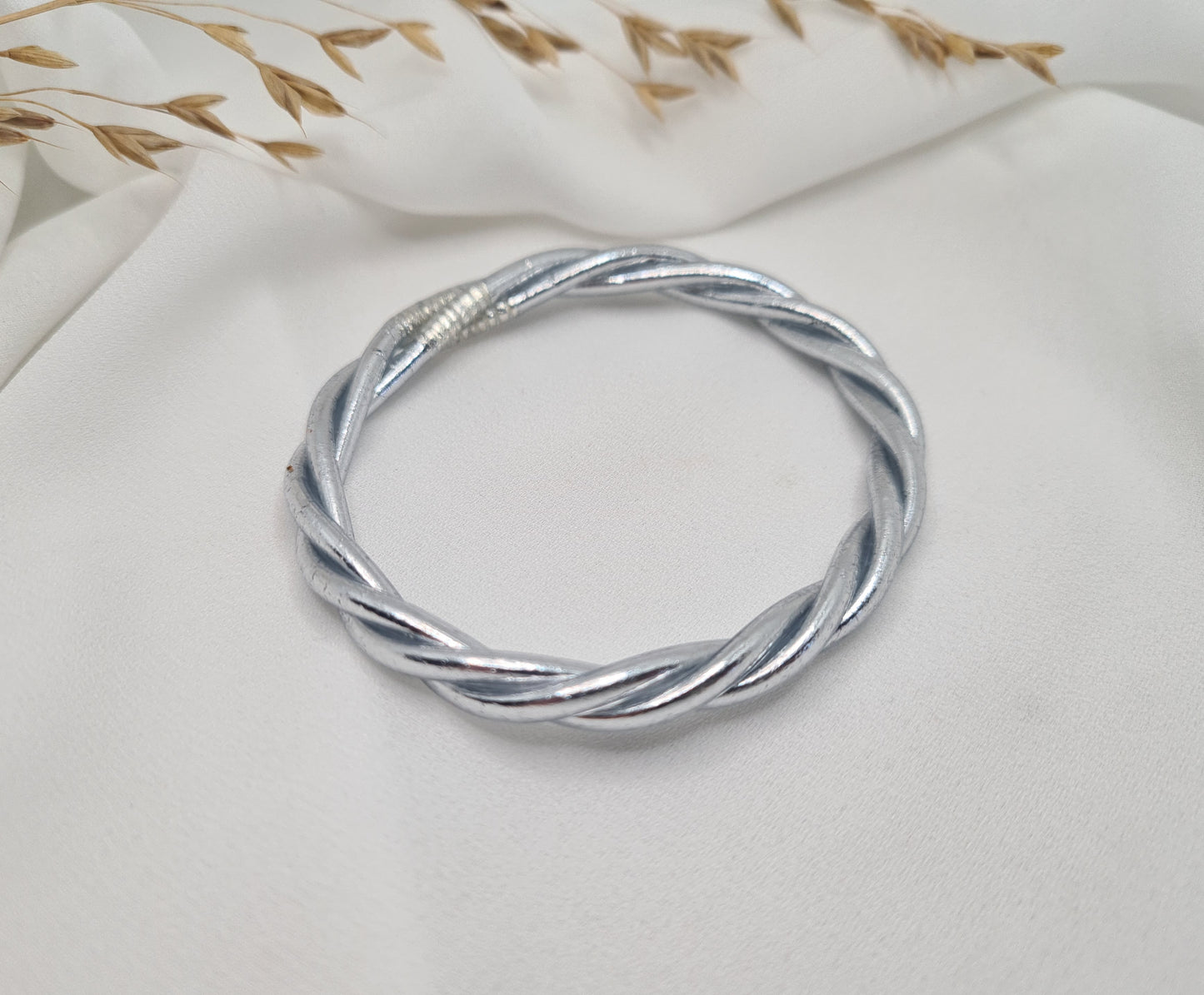 Bracelets bouddhistes - Torsadés Argenté