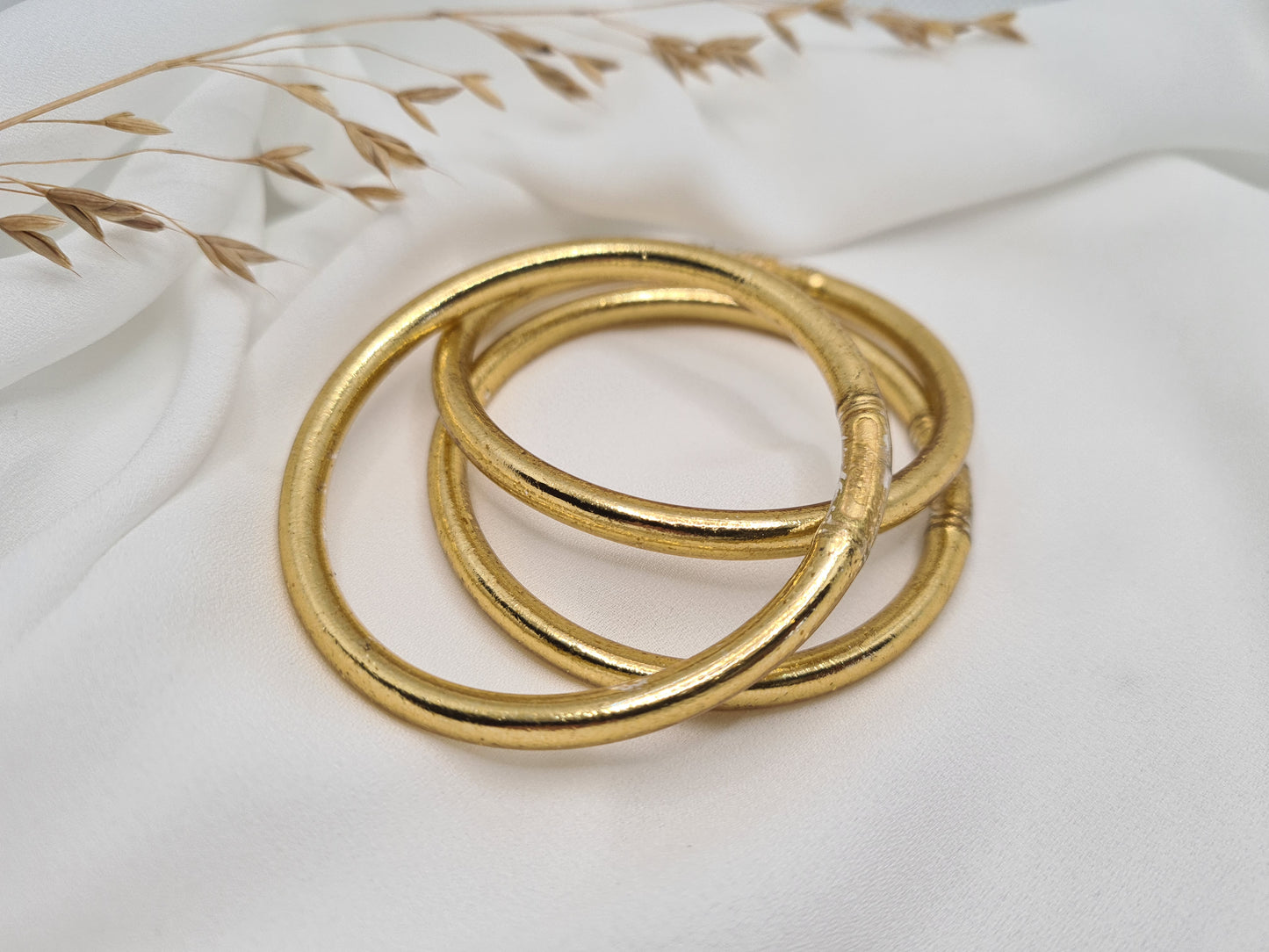 Bracelet bouddhistes - Epais Doré