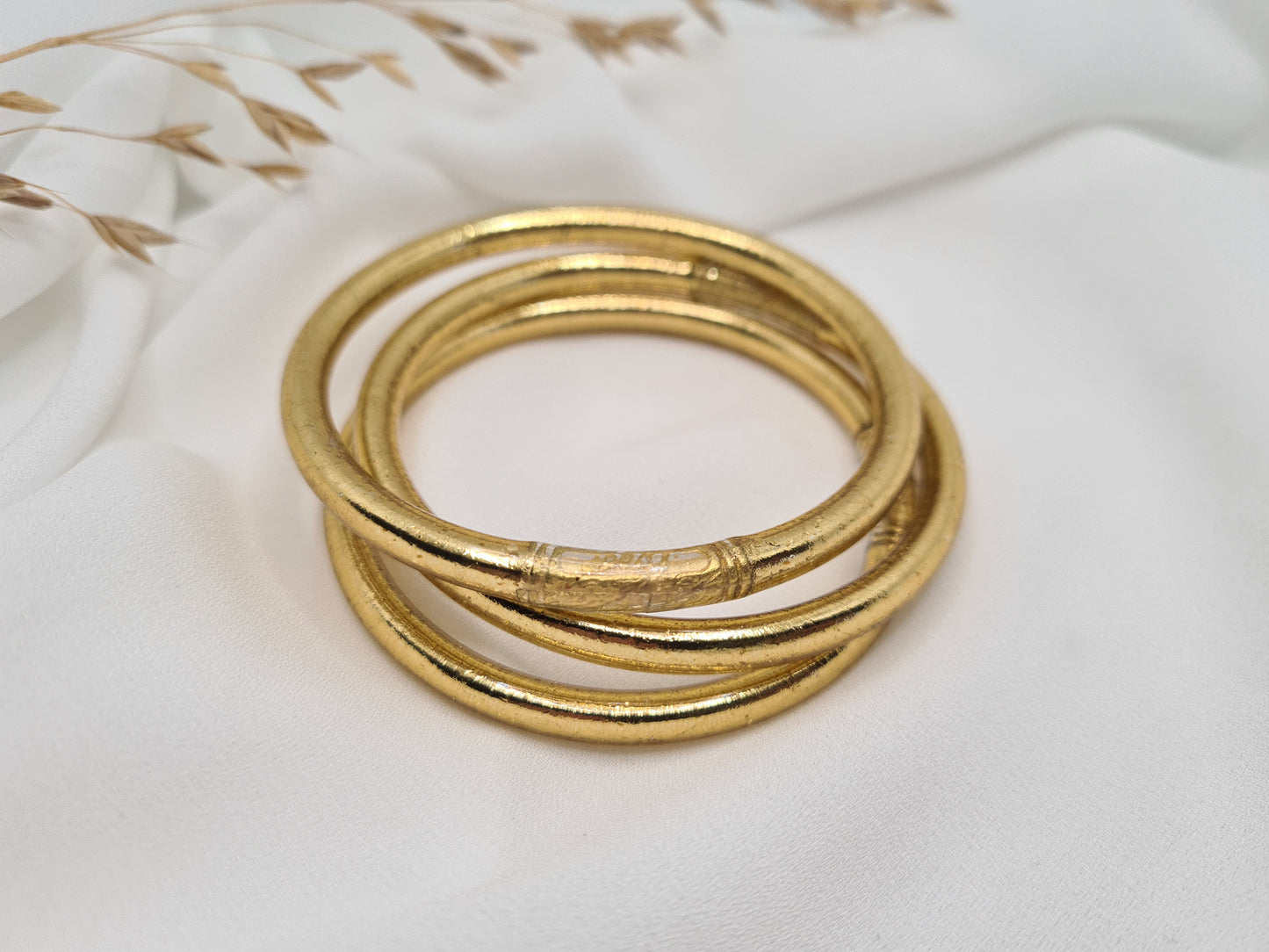 Bracelet bouddhistes - Epais Doré