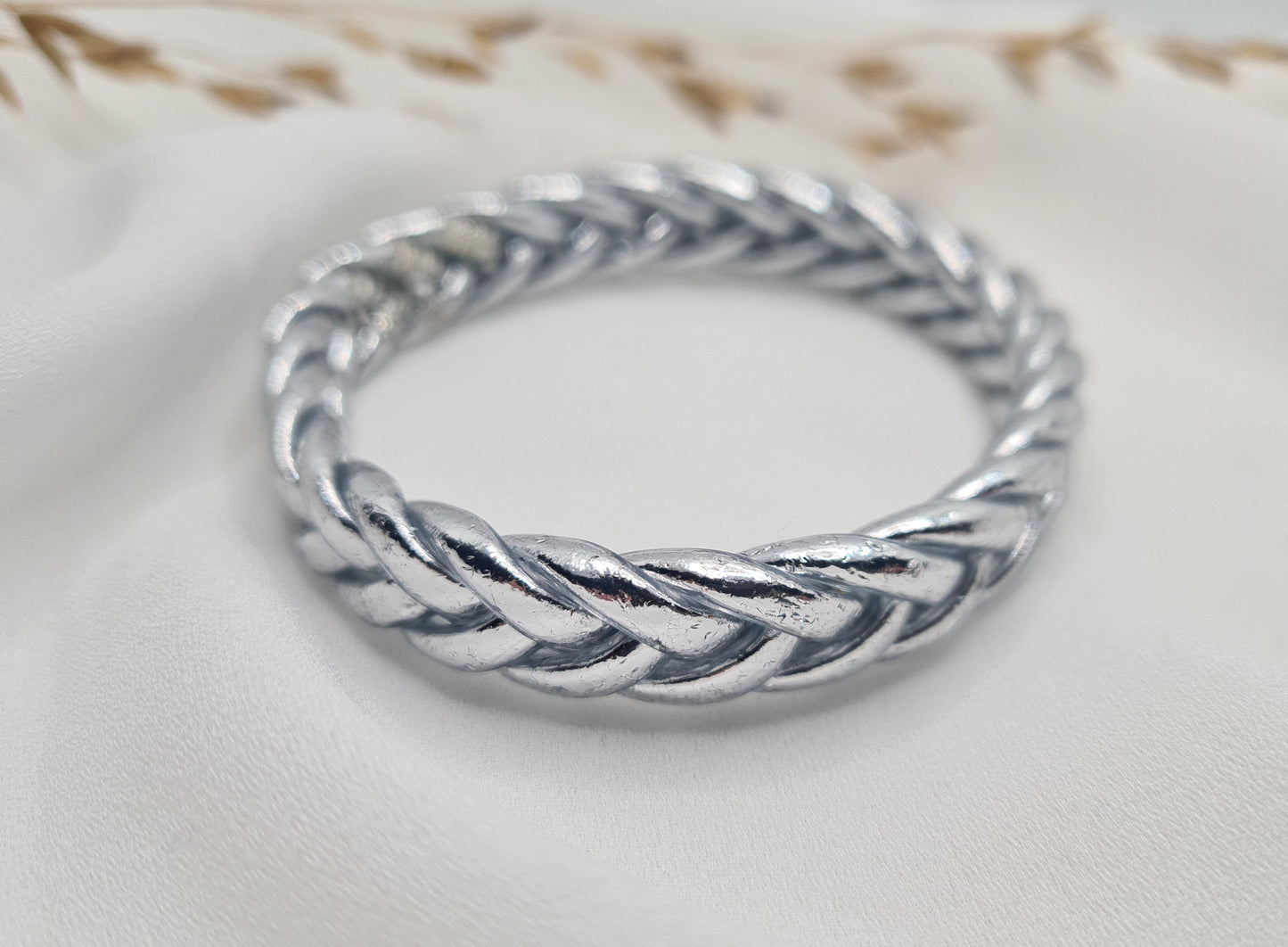 Bracelets bouddhistes - Tressé Argent