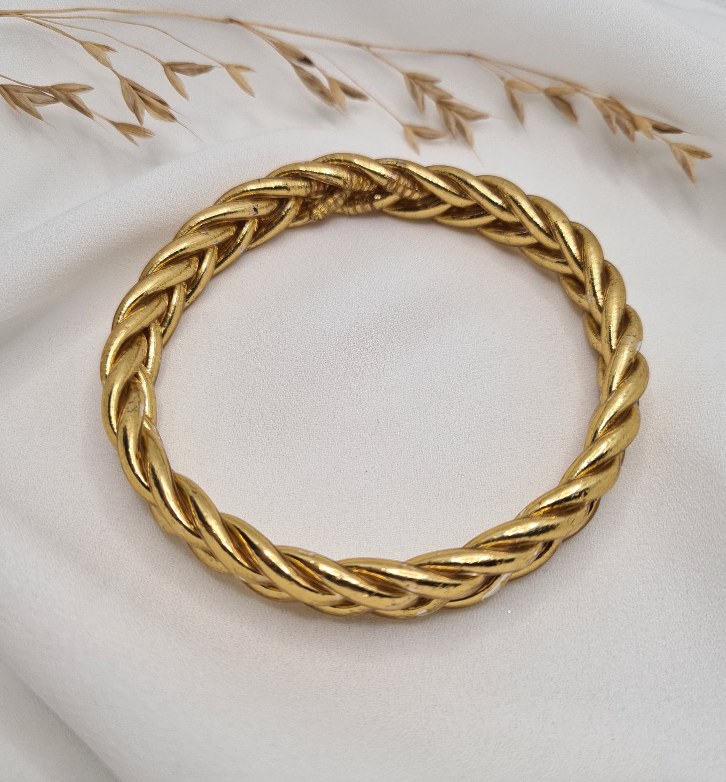 Bracelets bouddhistes - Tressé Doré
