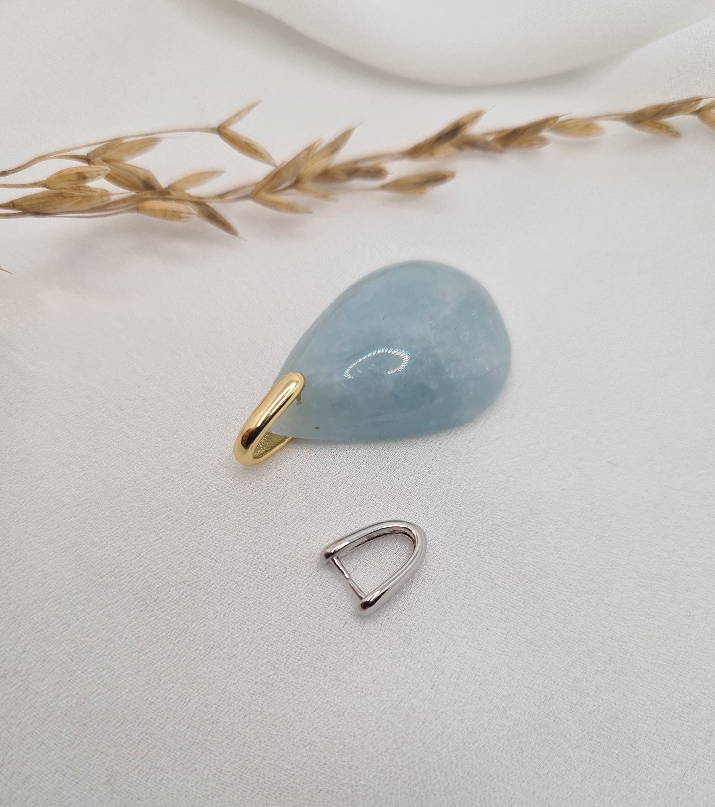 Pendentif Goutte Pierres naturelles