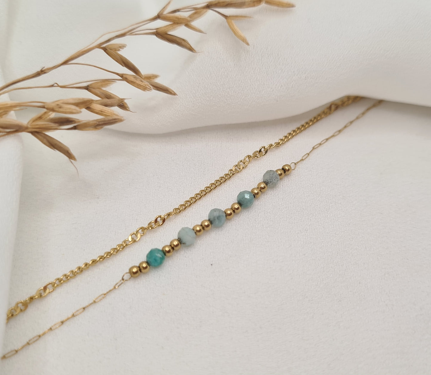 Bracelet MAXIMILIEN Amazonite