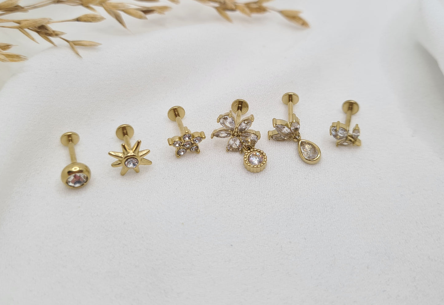 Ensemble de piercings CENDRILLON