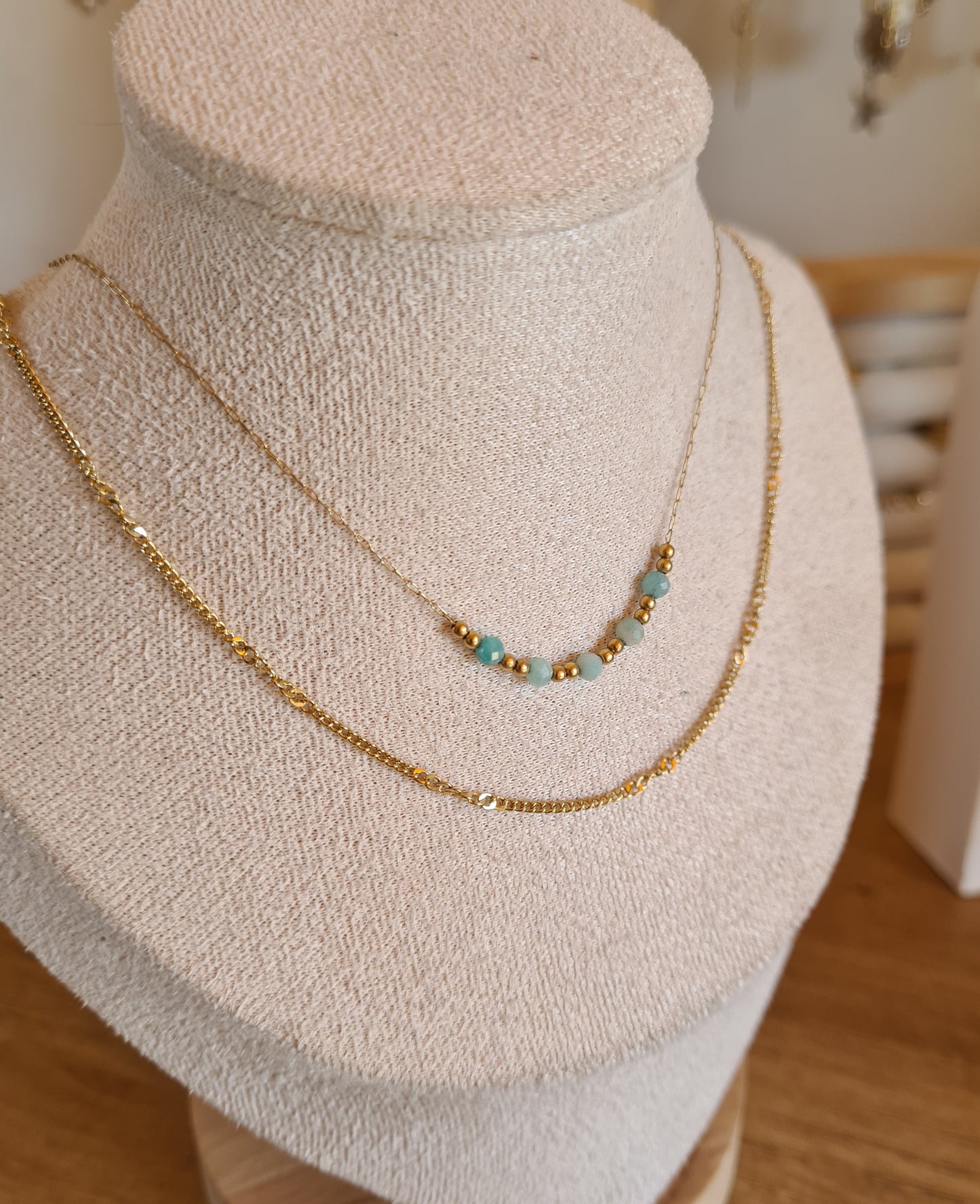 Collier MAXIMILIEN Amazonite