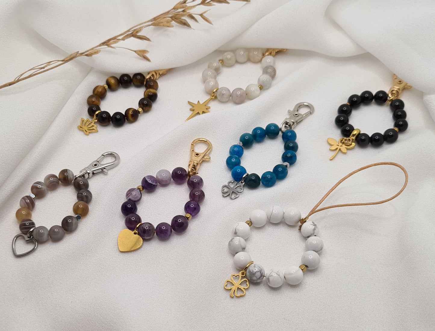 Bijoux de tel ou porte clé - Personnalisable