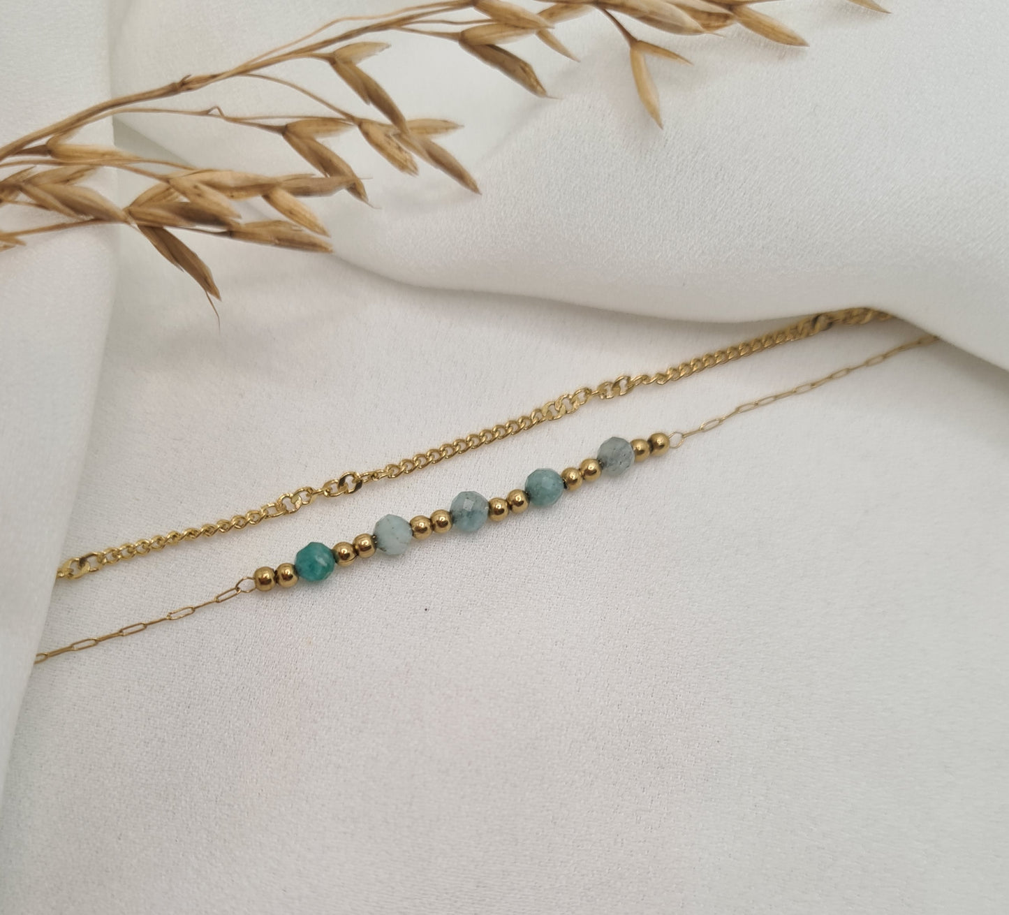 Bracelet MAXIMILIEN Amazonite