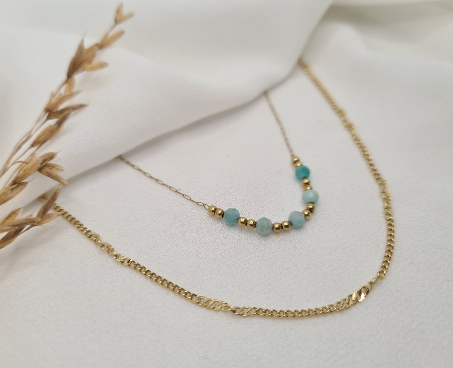 Collier MAXIMILIEN Amazonite