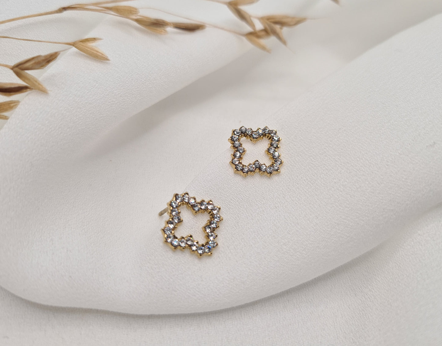Boucles d'oreilles TREFLE