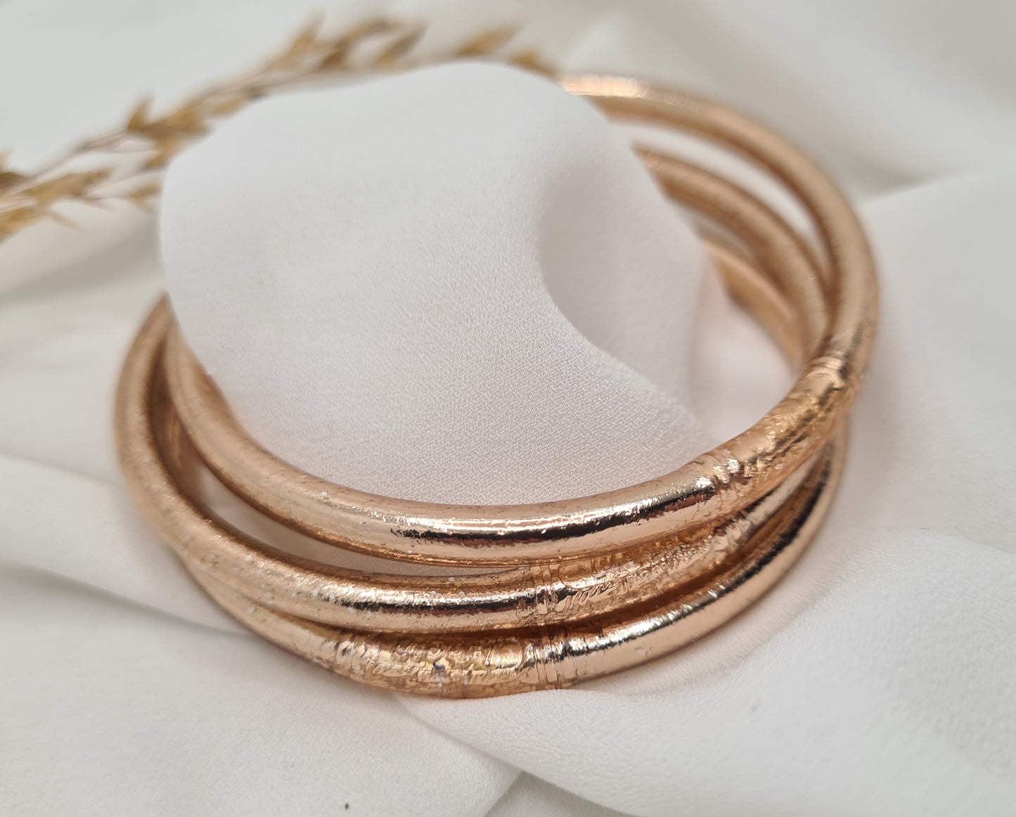 Bracelet bouddhistes - Epais Champagne