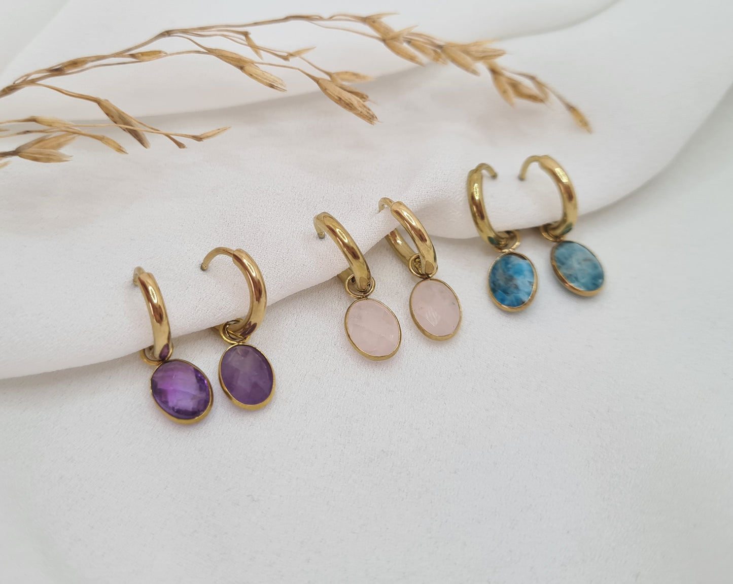 Boucles d'oreilles AZALEE