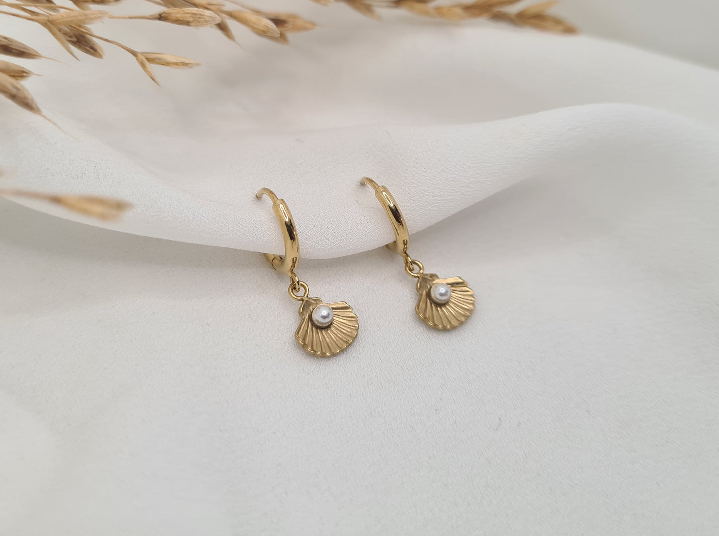 Boucles d'oreilles SHELL