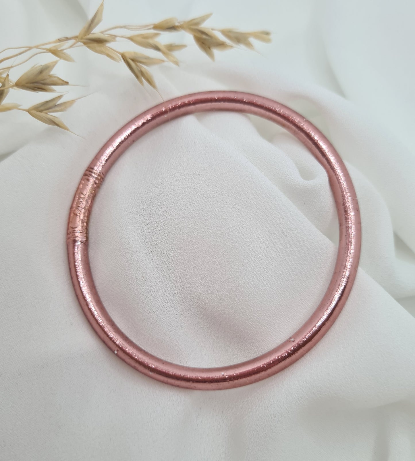 Bracelets bouddhistes - Epais rose