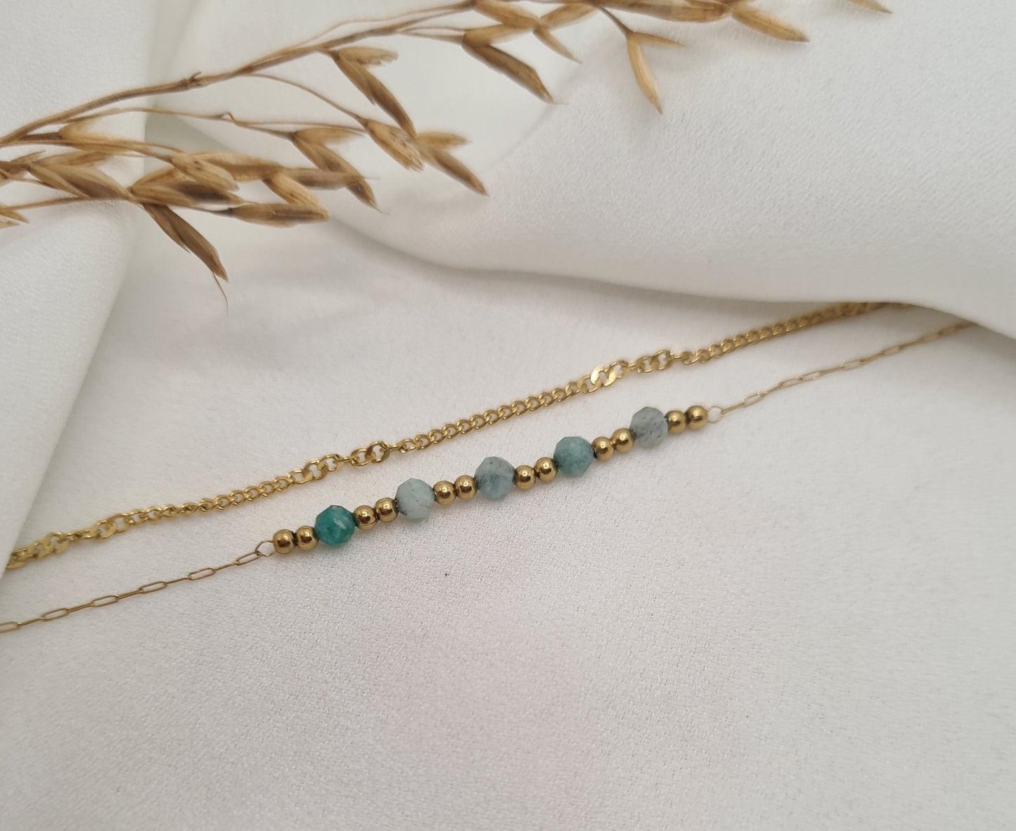 Bracelet MAXIMILIEN Amazonite