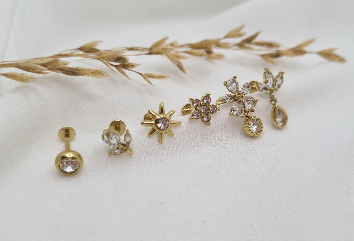 Ensemble de piercings CENDRILLON