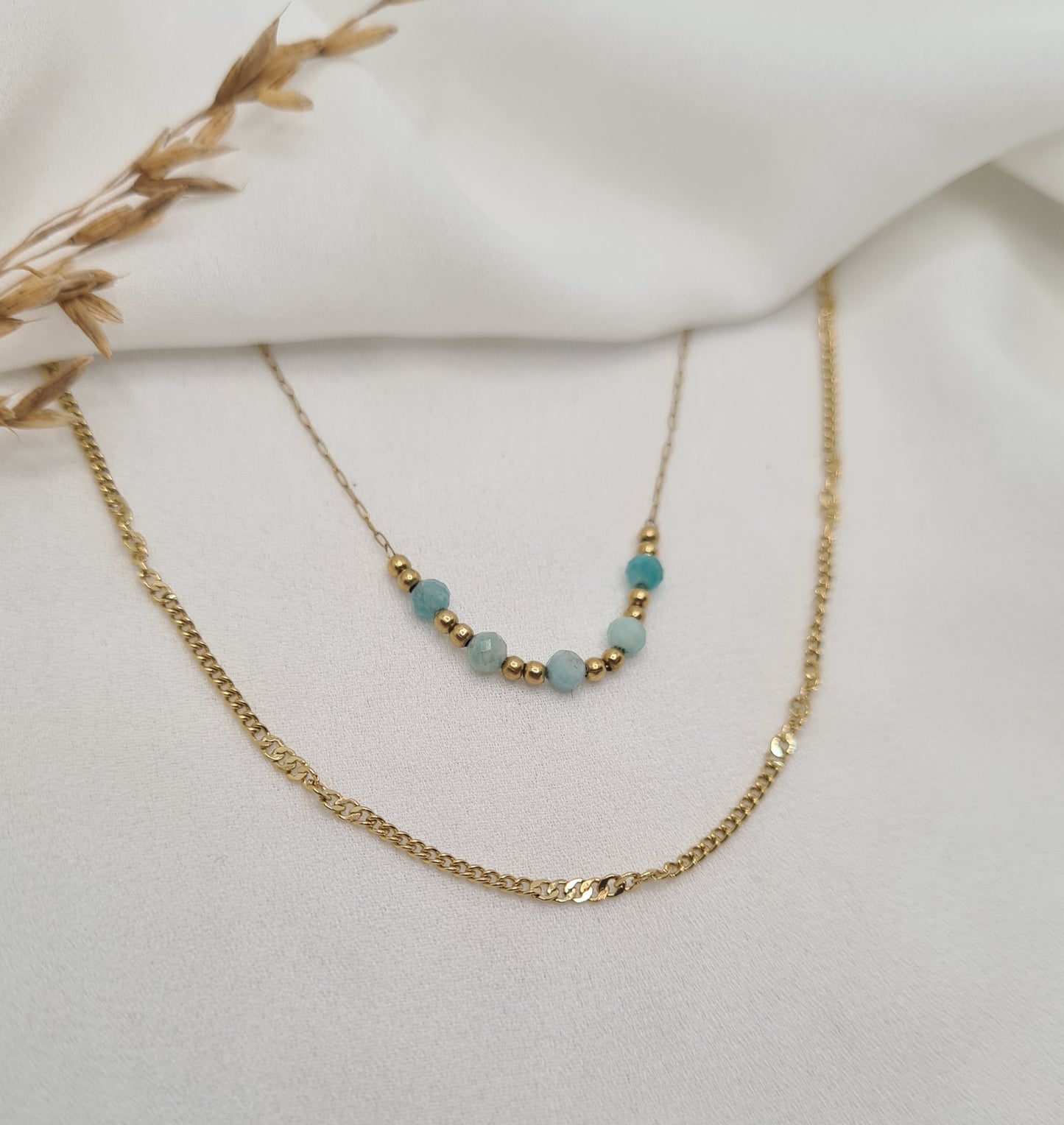 Collier MAXIMILIEN Amazonite