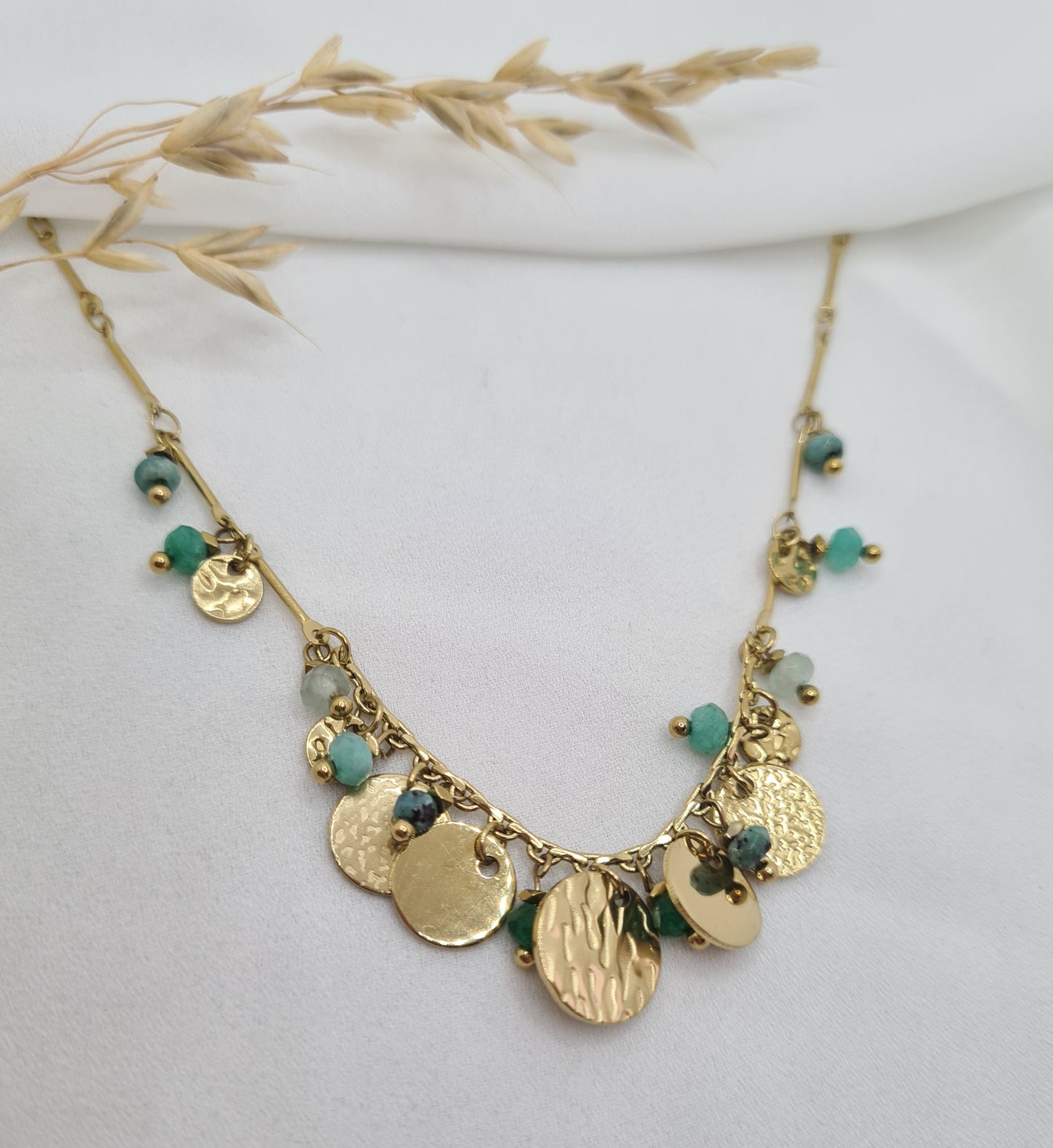 Sautoir SATY Turquoise africaine