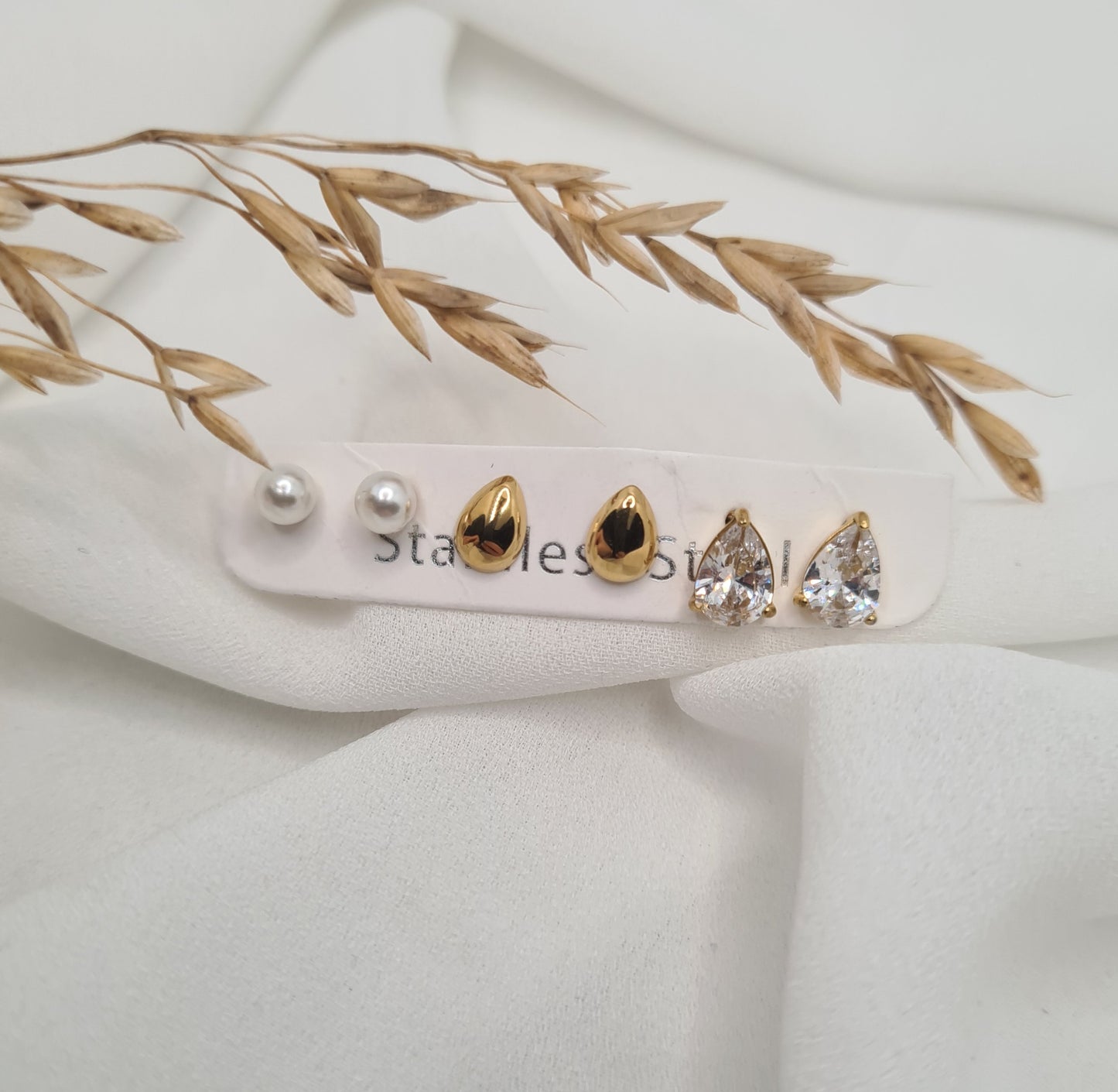 Trio Boucles d'oreilles EDITH