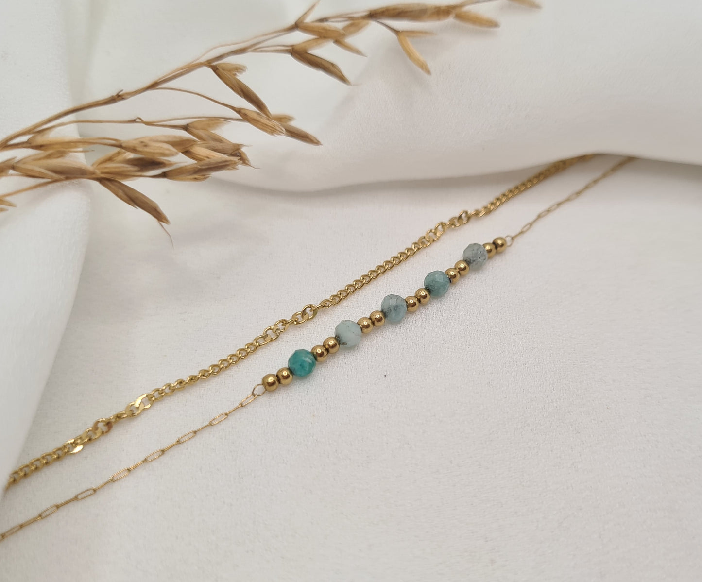 Bracelet MAXIMILIEN Amazonite