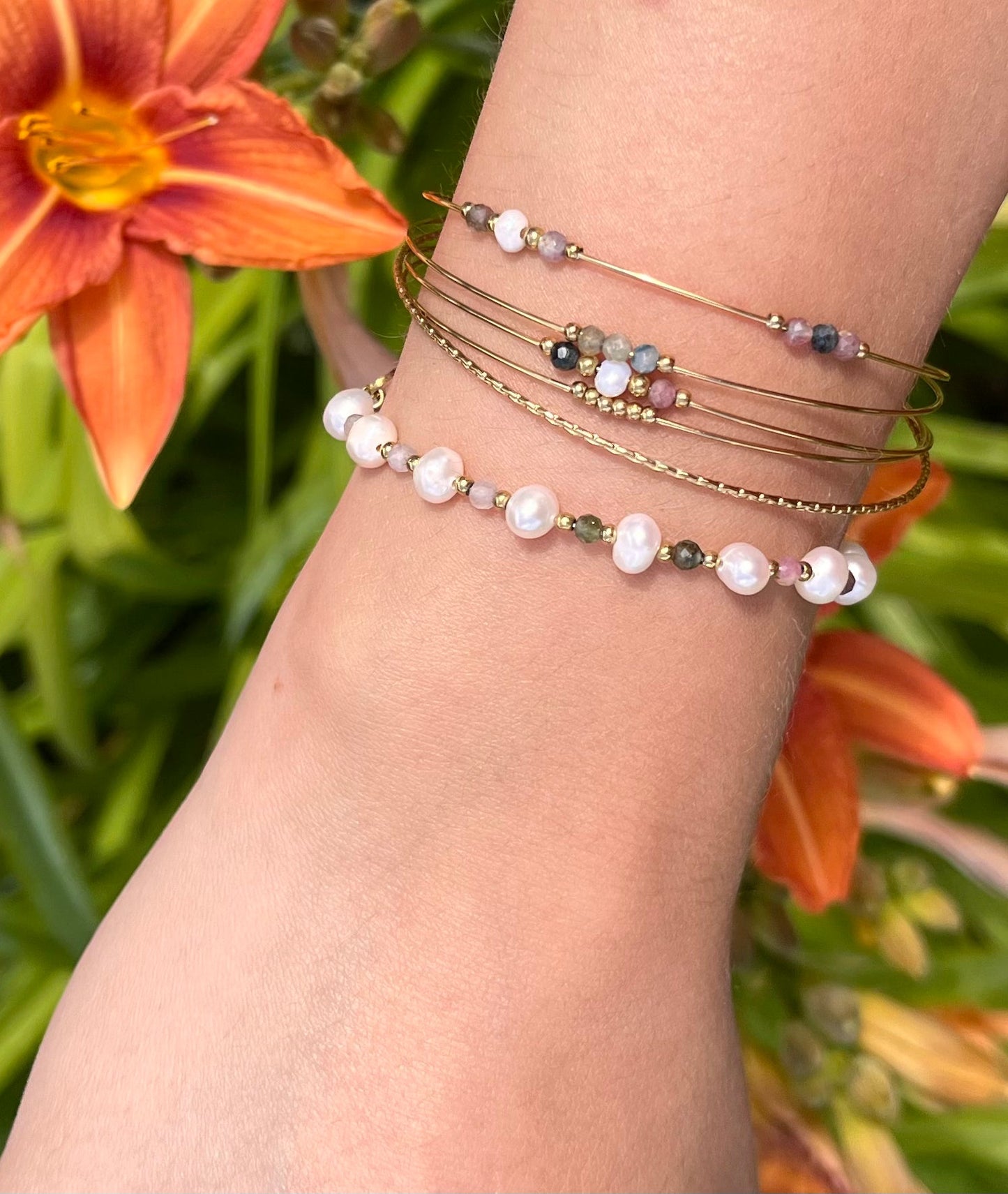 Bracelet jonc OPHELIA