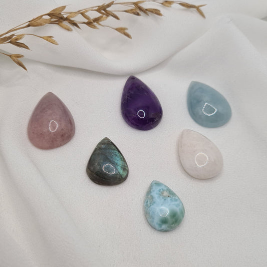 Pendentif Goutte Pierres naturelles