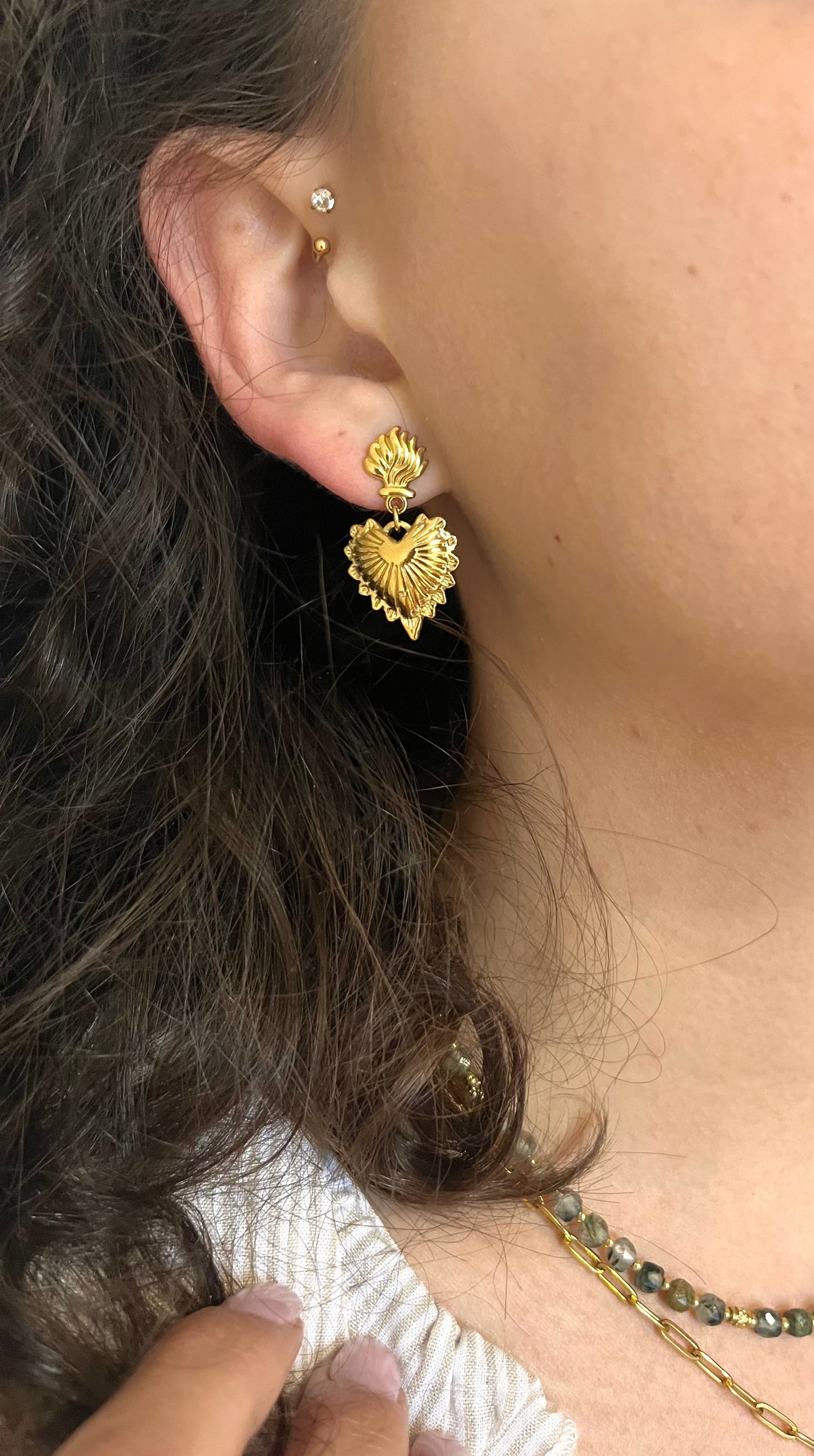 Boucles d'oreilles LAYANA