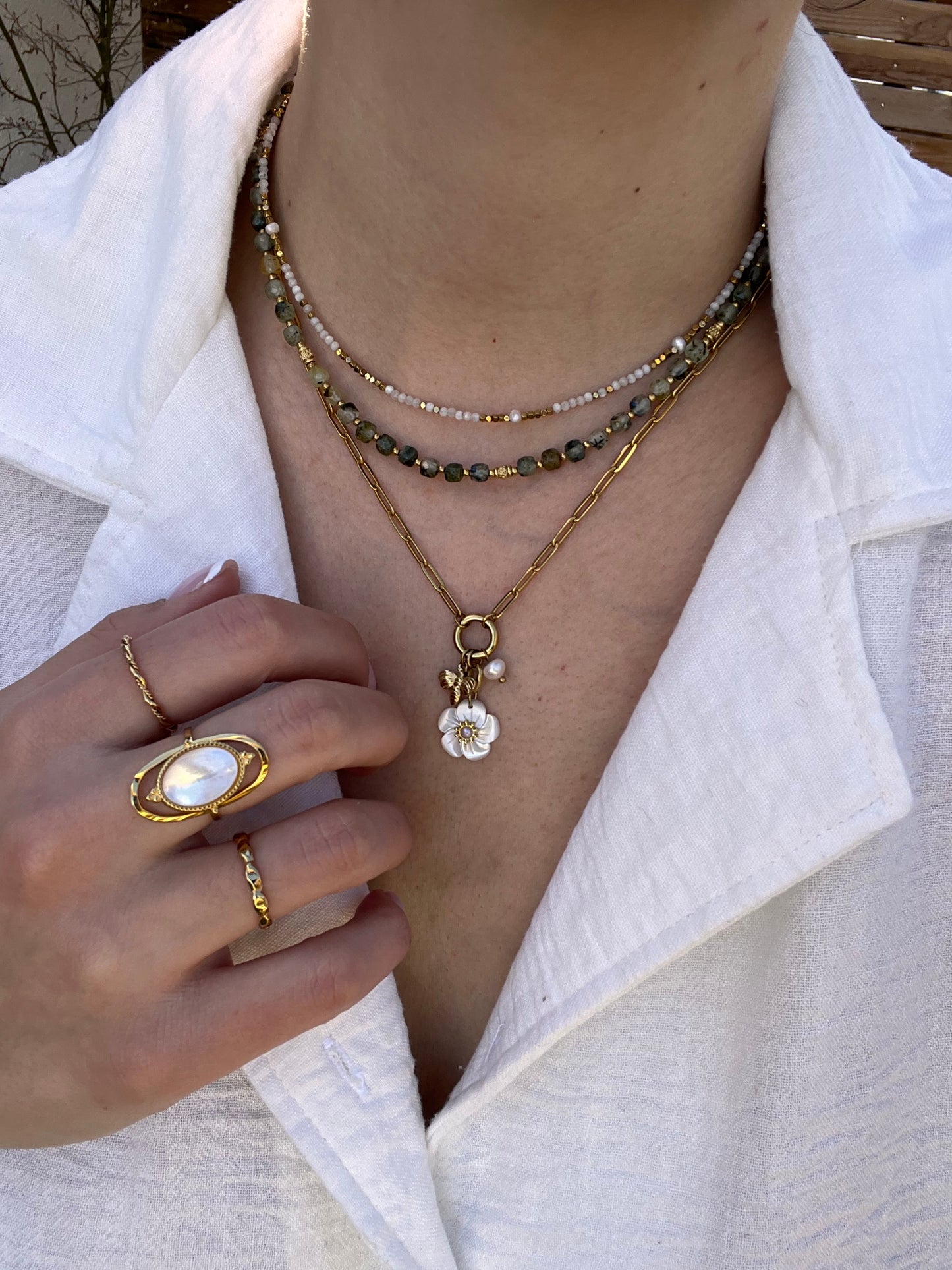 Collier ORCHIDEE