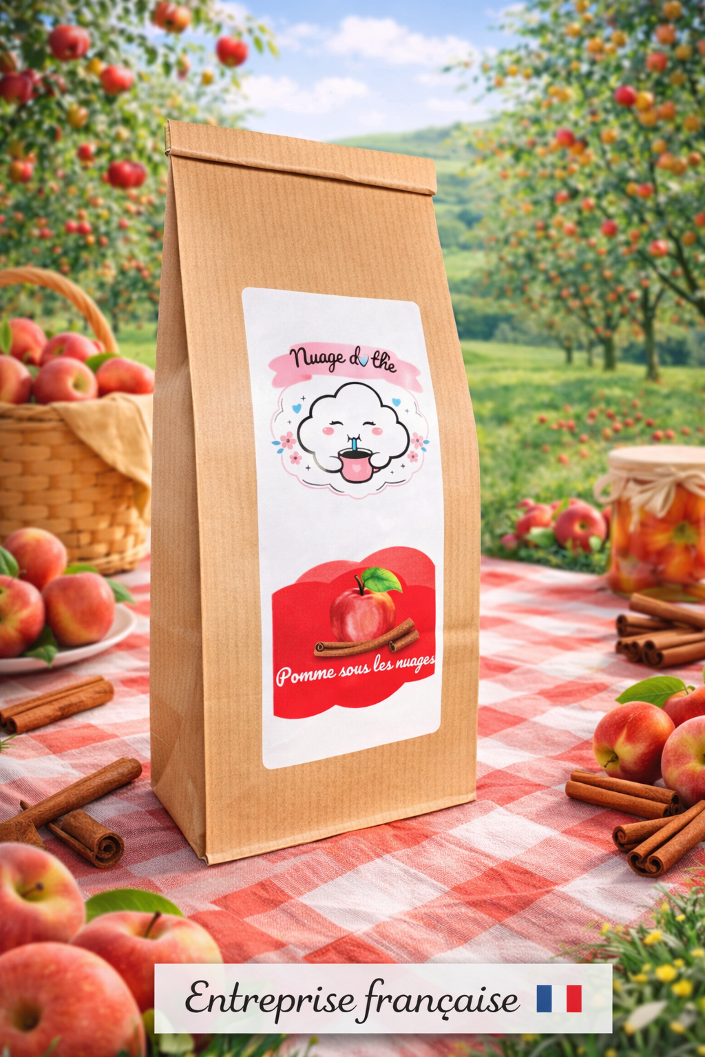 Tisane rooibos détox  - Pomme sous les nuages