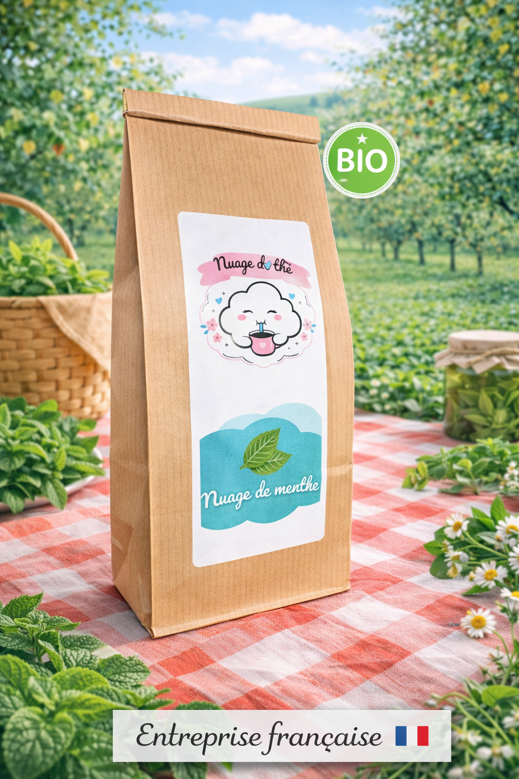 Tisane digestives - Nuage de menthe BIO