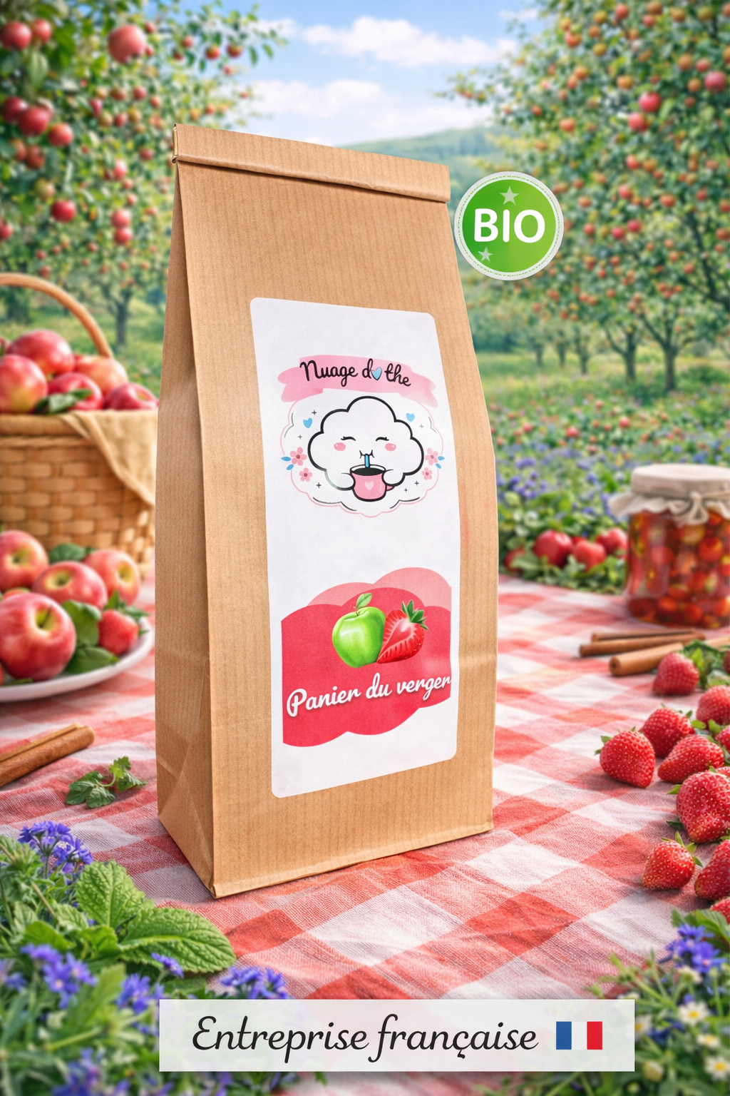 Thé vert détox - Panier du verger Bio