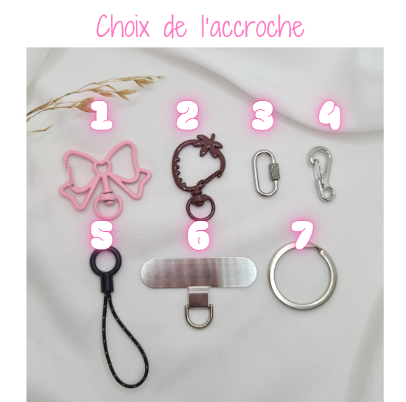 Porte clé  GIRLY personnalisable