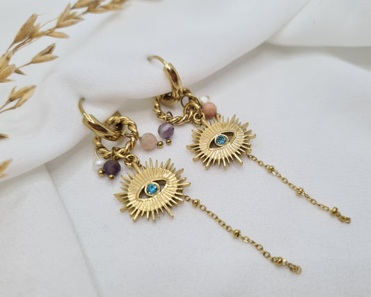 Boucles d'oreilles ALEXINE