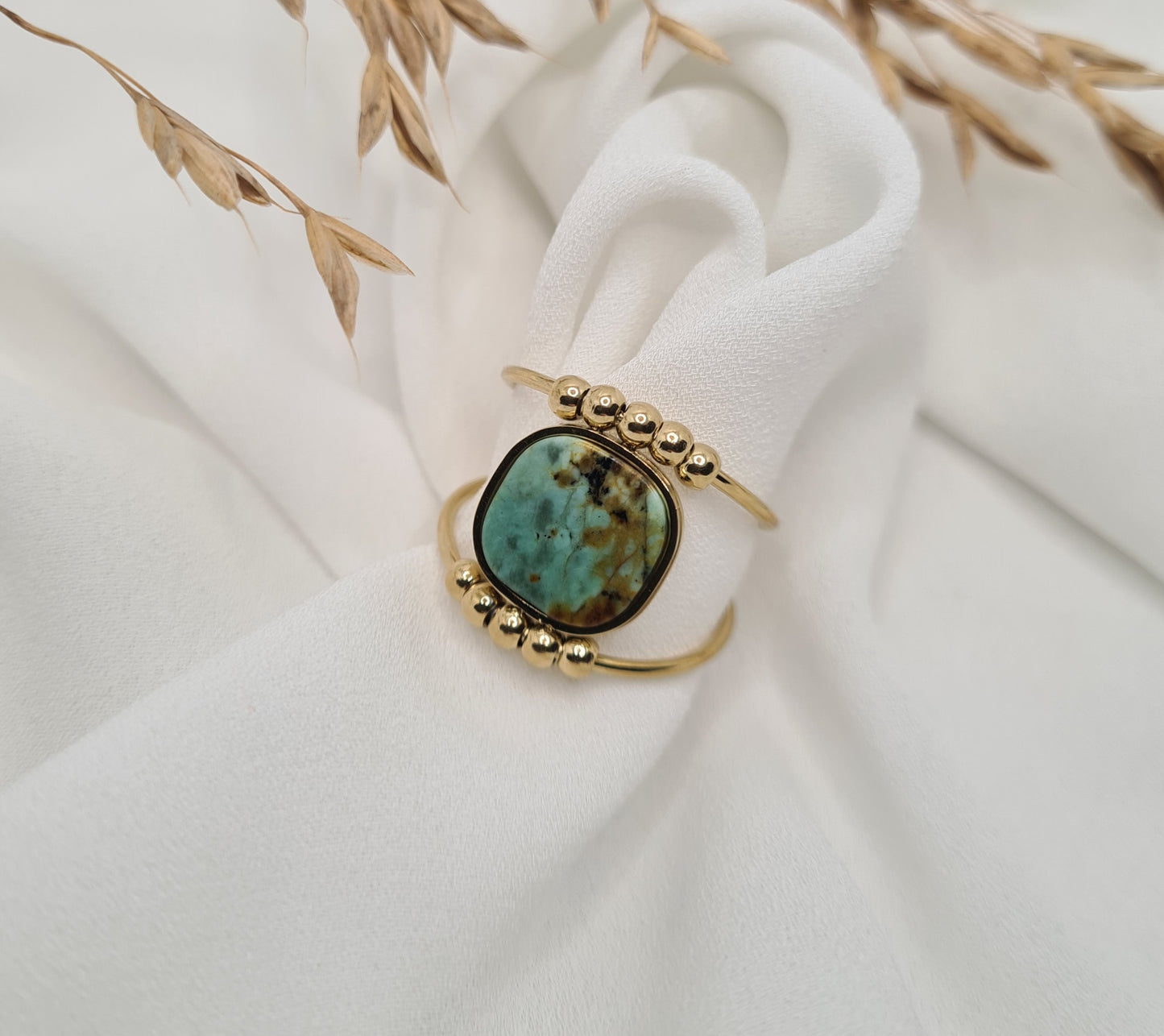 Bague MOHANA Turquoise africaine