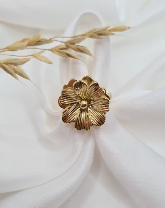 Bague anti-stress FLEUR