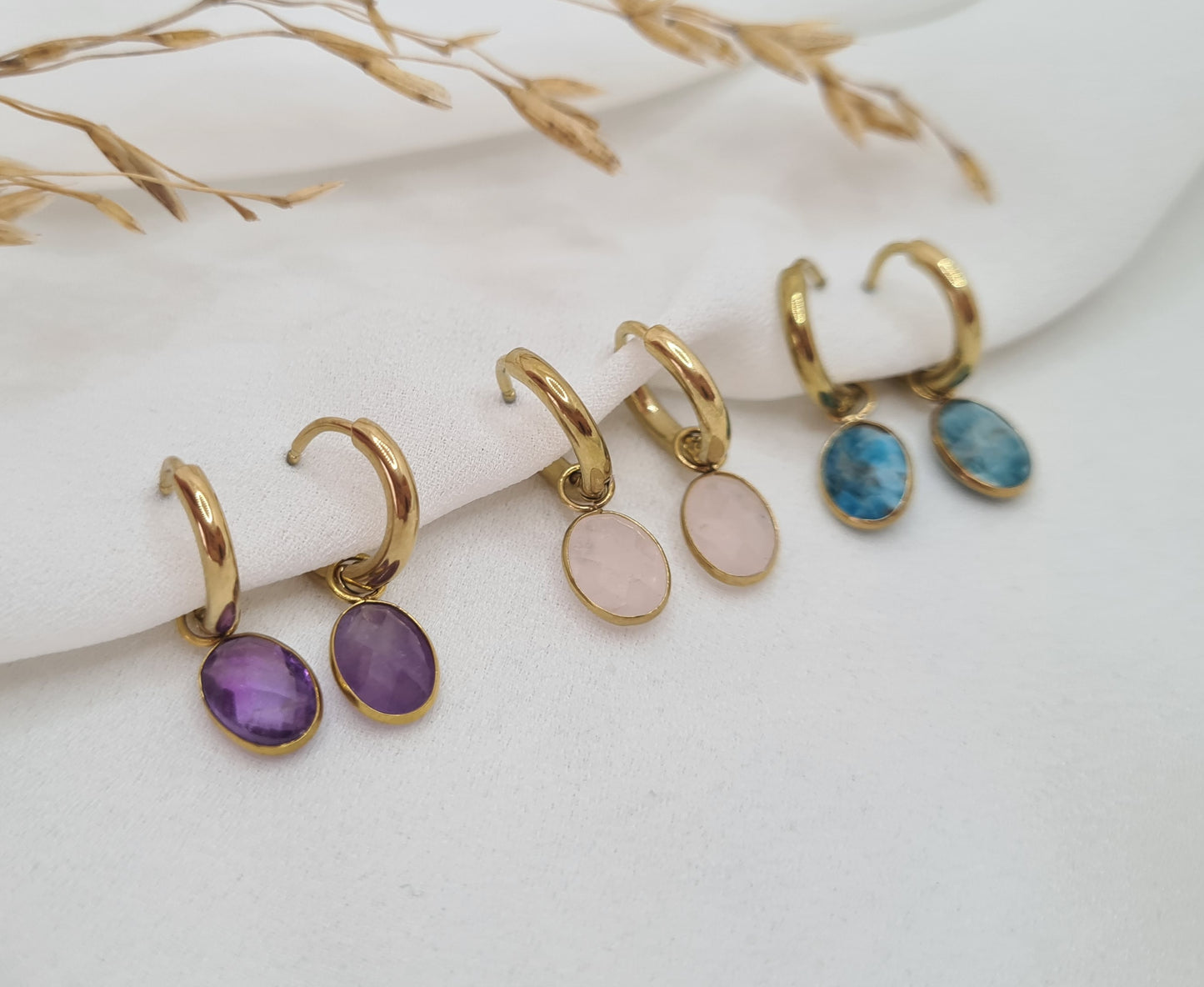 Boucles d'oreilles AZALEE