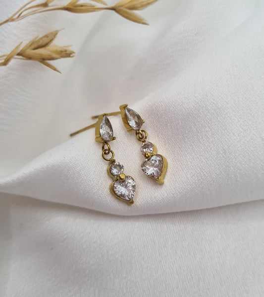 Boucles d'oreilles LOVE