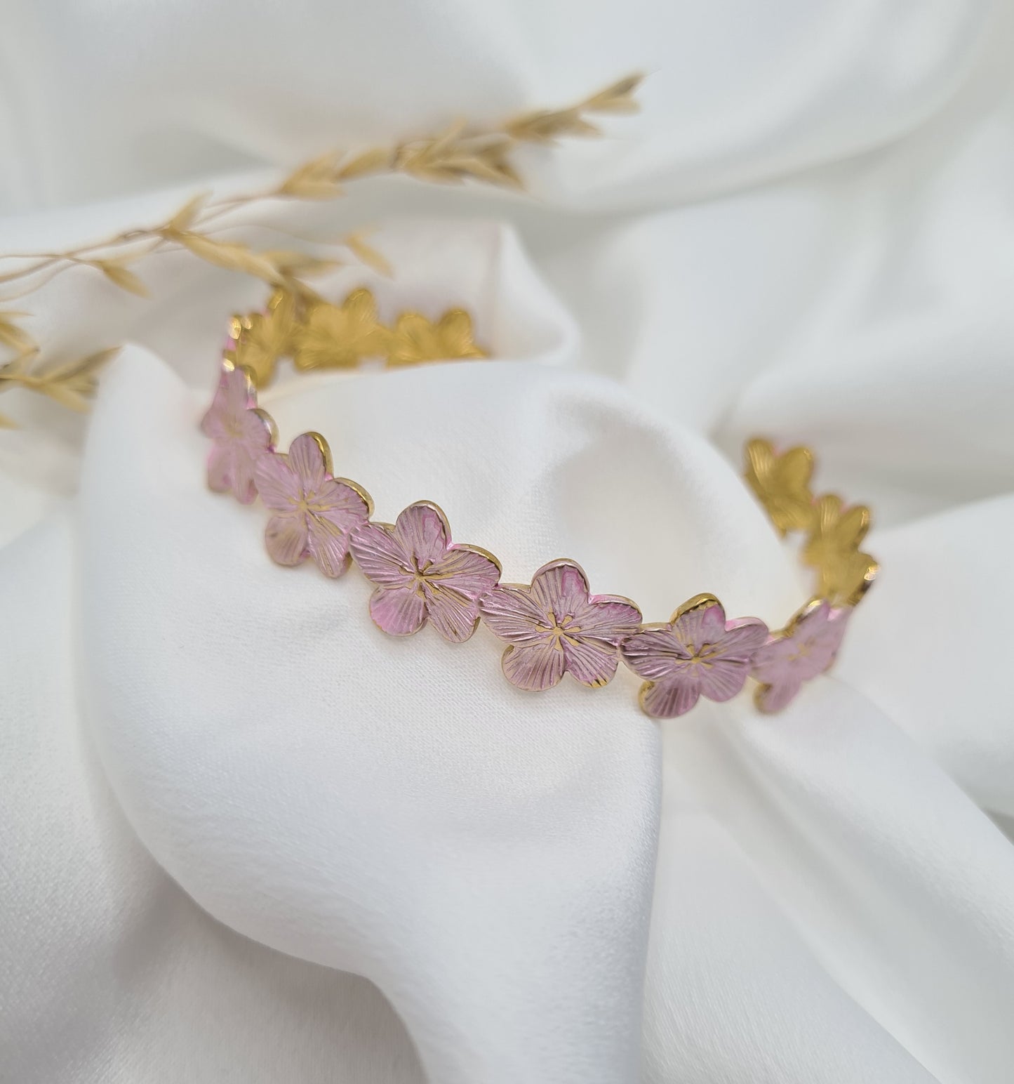 Bracelet Jonc FLEURS
