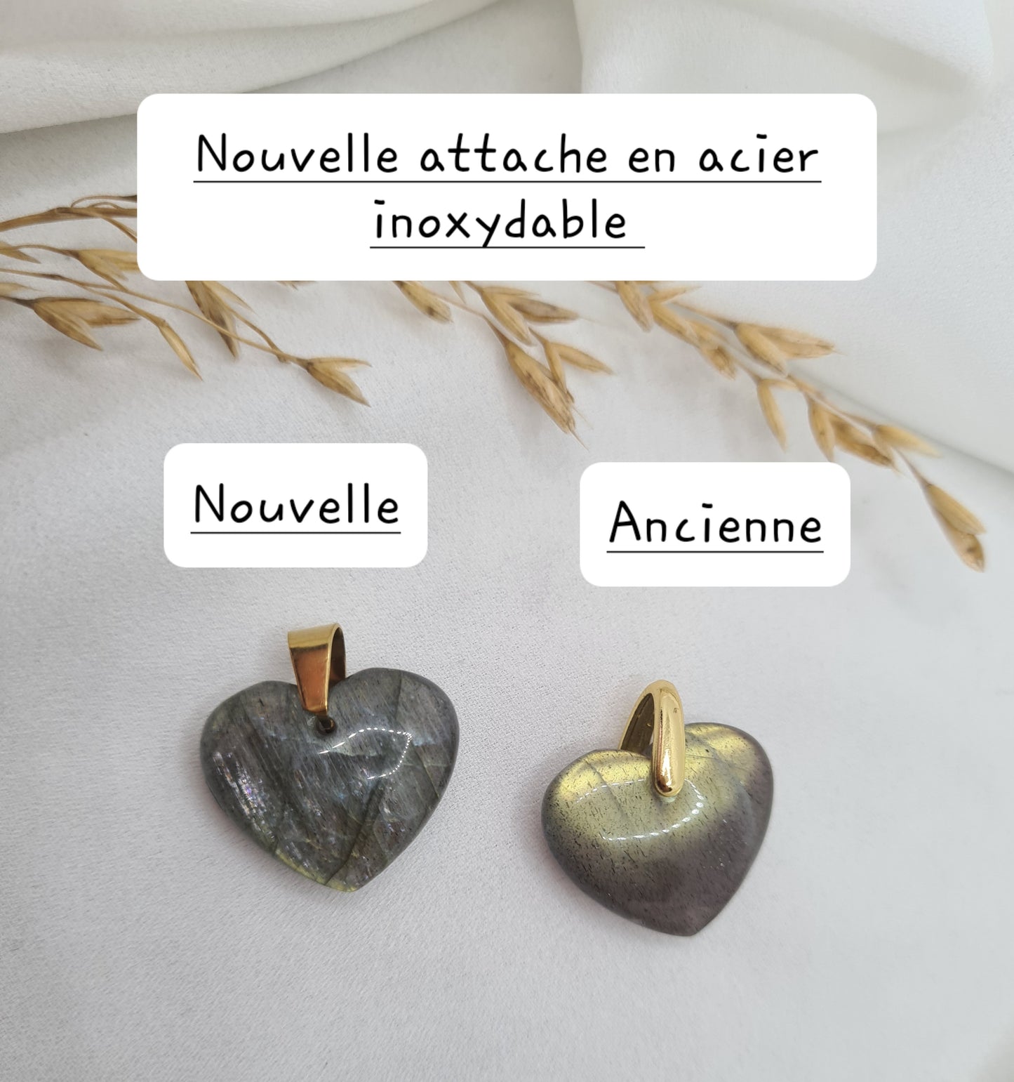 Collier MA PIERRE UNIQUE