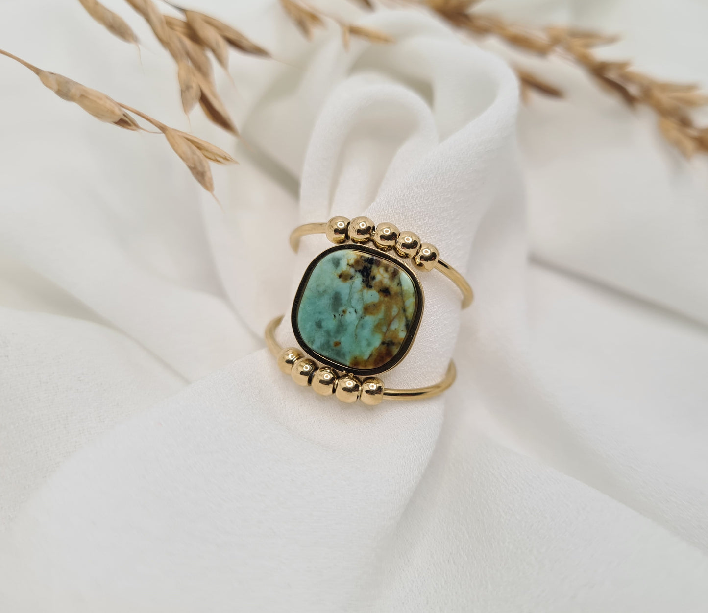 Bague MOHANA Turquoise africaine