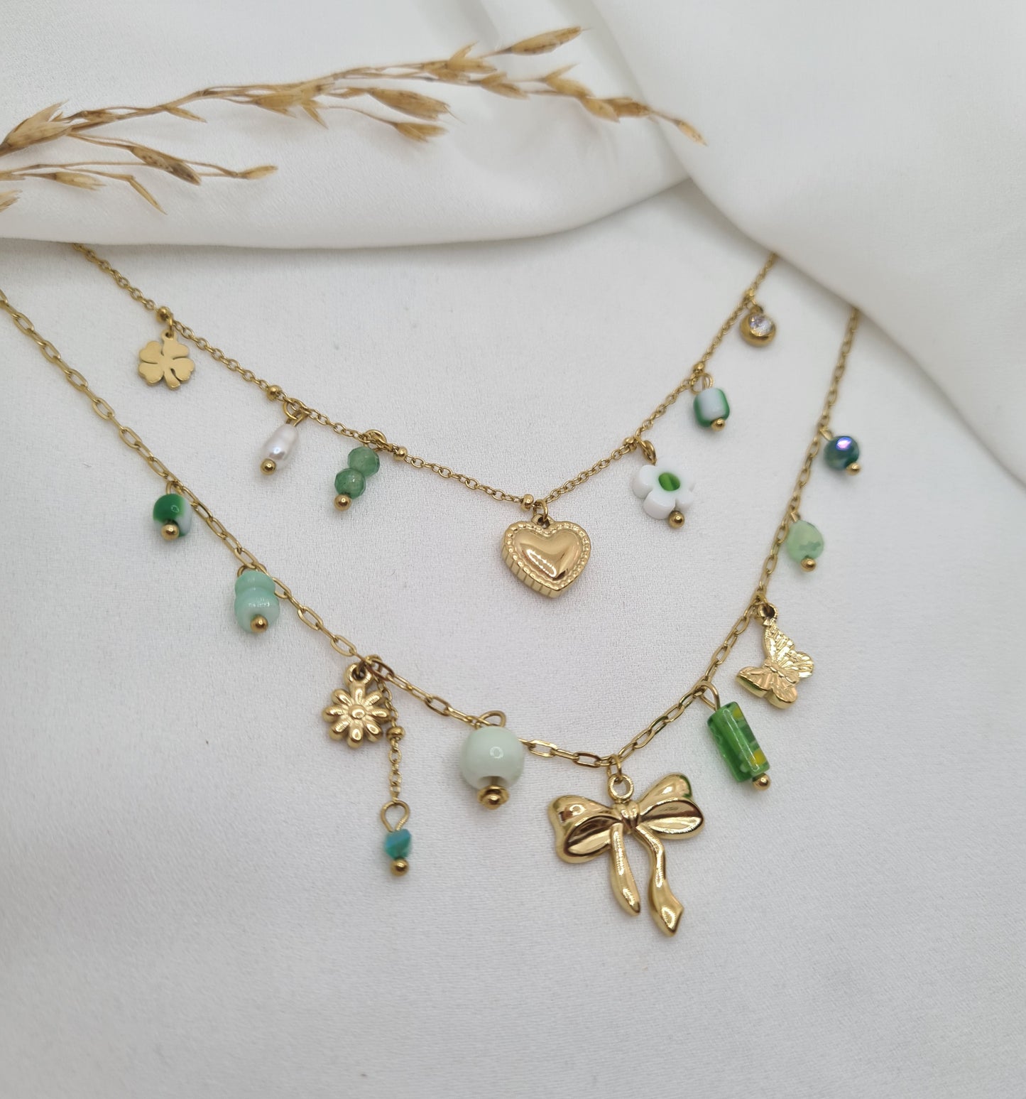 Collier double rang OLIVIA
