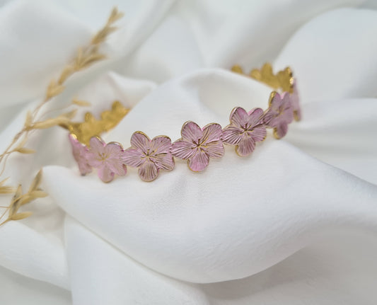 Bracelet Jonc FLEURS