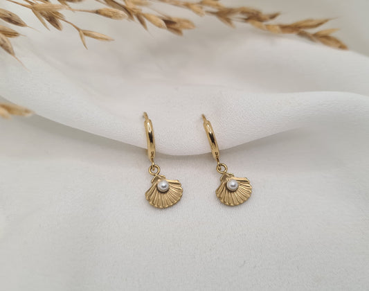 Boucles d'oreilles SHELL