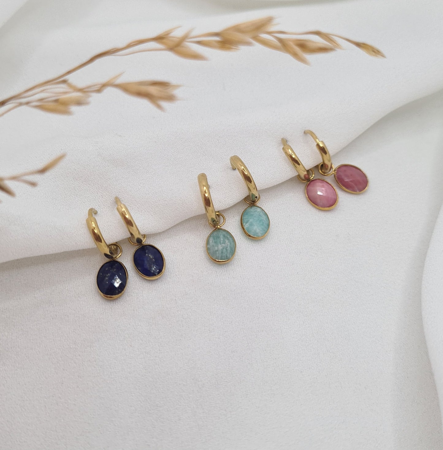 Boucles d'oreilles AZALEE