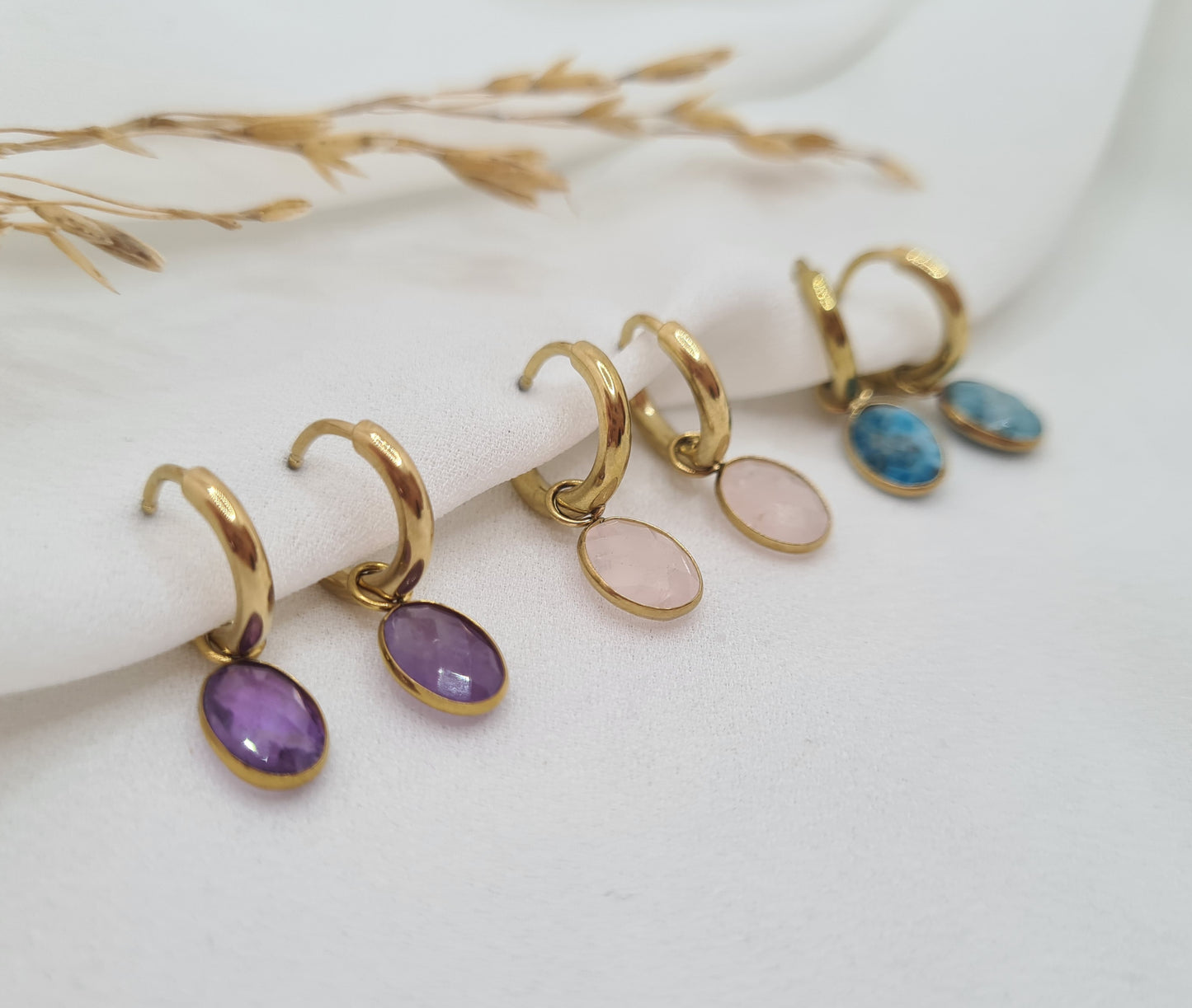 Boucles d'oreilles AZALEE