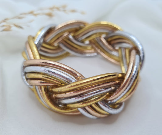 Bracelet bouddhiste MANCHETTE 3 couleurs