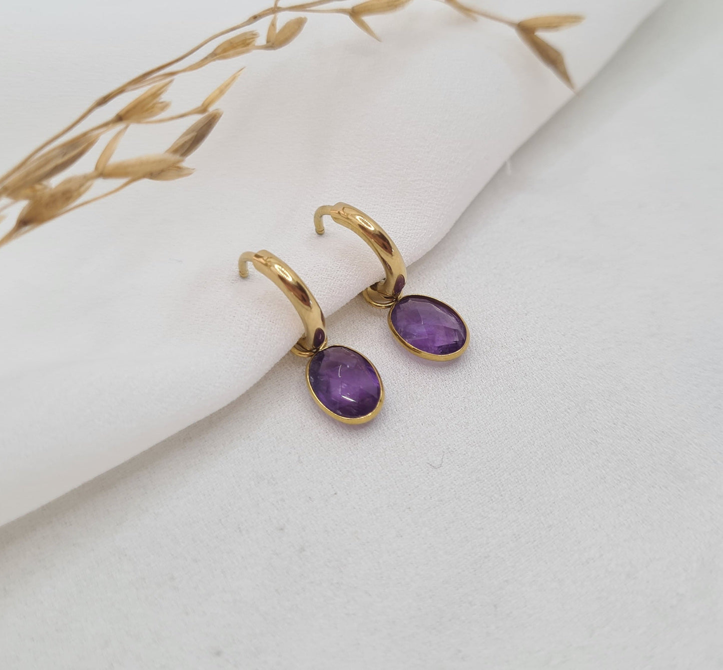 Boucles d'oreilles AZALEE