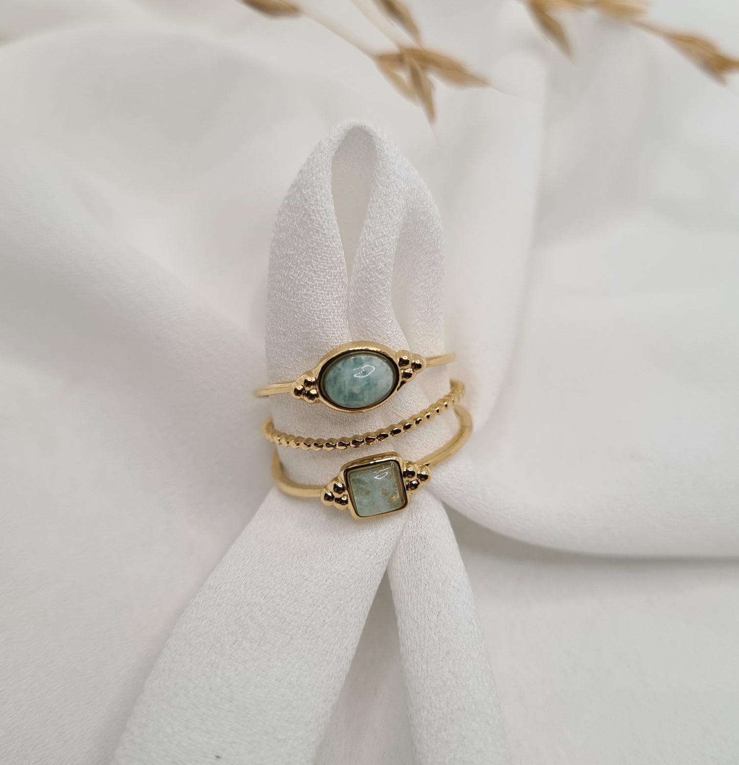 Bague LUNATESSA Amazonite