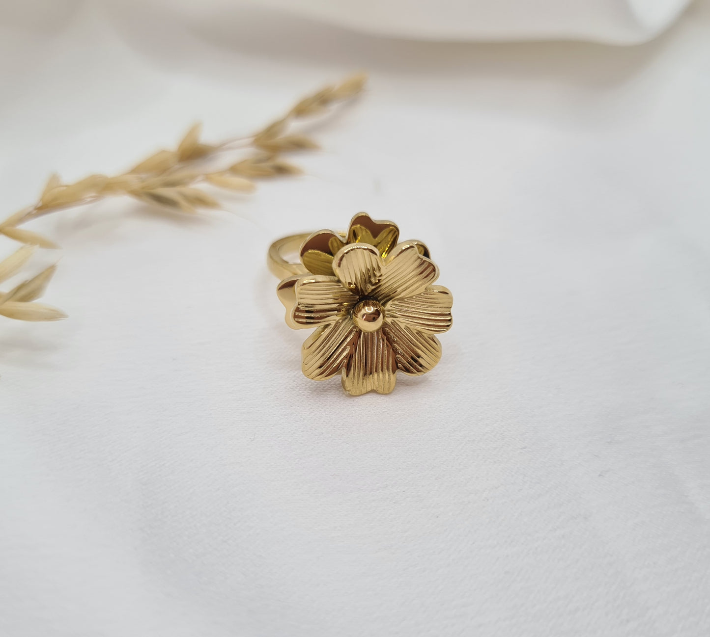 Bague anti-stress FLEUR