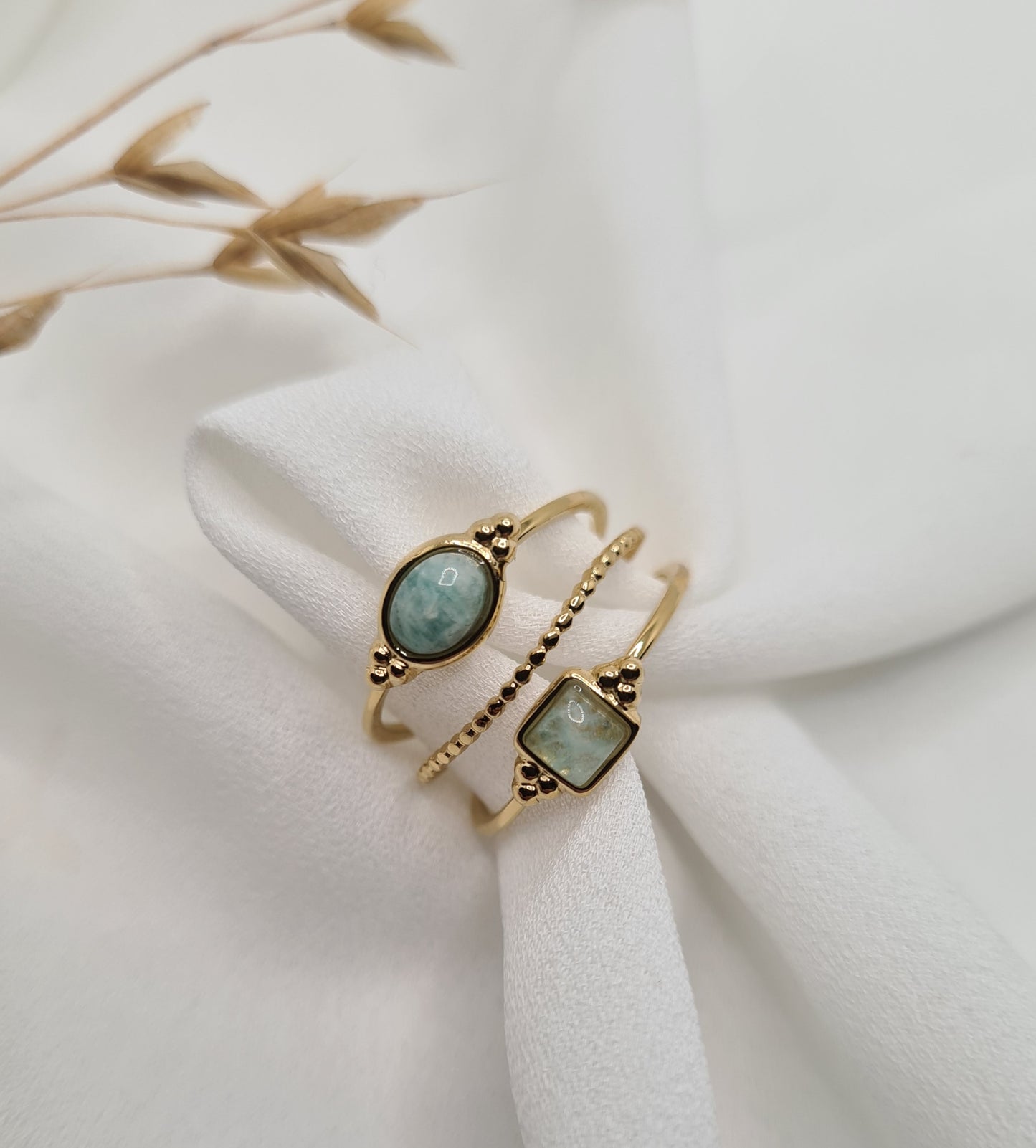 Bague LUNATESSA Amazonite